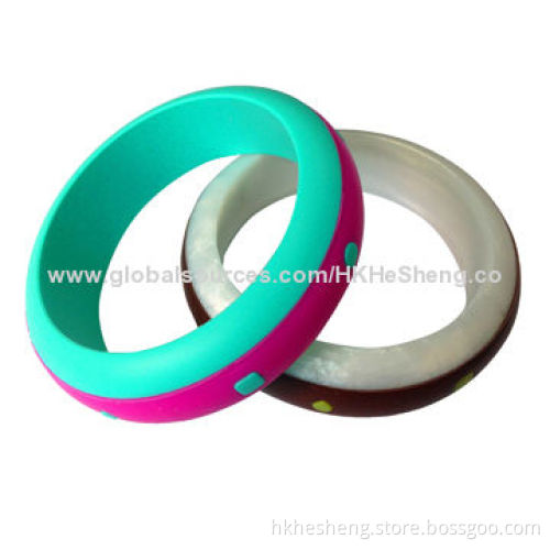 2014 Hot Sale Characteristic Silicone Bracelets, Non-toxic and BPA-free